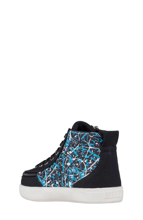 Billy Footwear Kids' Classic Dr High Ii Sneaker In Black Graffiti