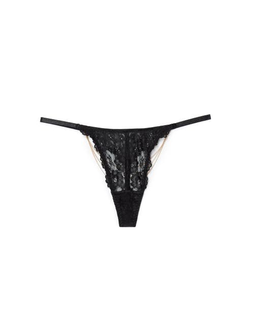 Adore Me Elyza Thong Panties In Black