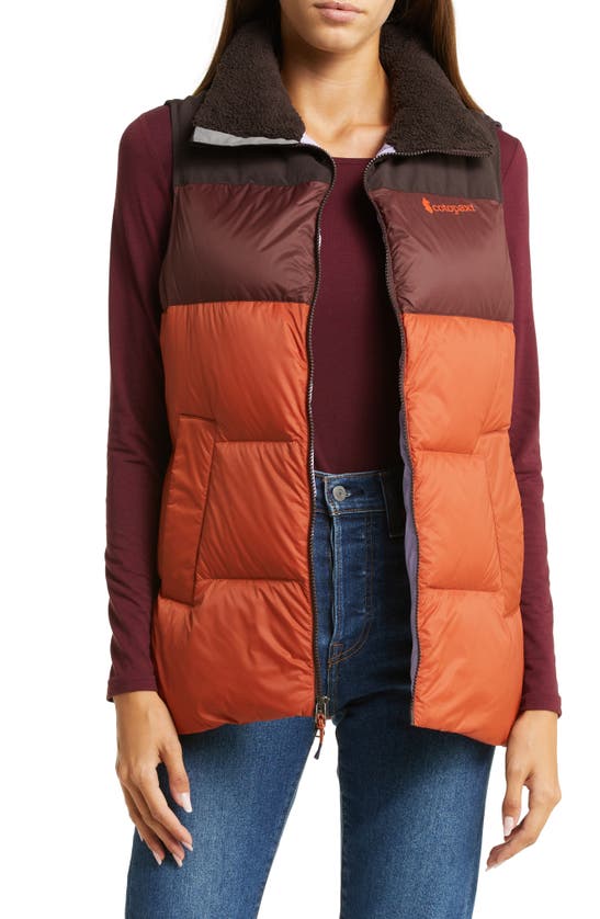 Cotopaxi Solazo Water Repellent 650 Fill Power Down Puffer Vest In Pattern