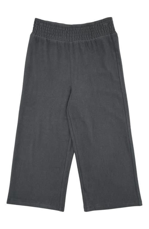 Feather 4 Arrow Kids' Forever Hacci Knit Lounge Pants in Chrcoal at Nordstrom, Size 18M