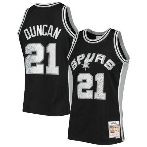 Shop Mitchell & Ness Tim Duncan Hyper Hoops Swingman Jersey