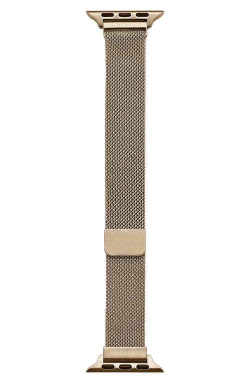 The Posh Tech Infinity Stainless Steel Apple Watch Watchband in Gold at Nordstrom