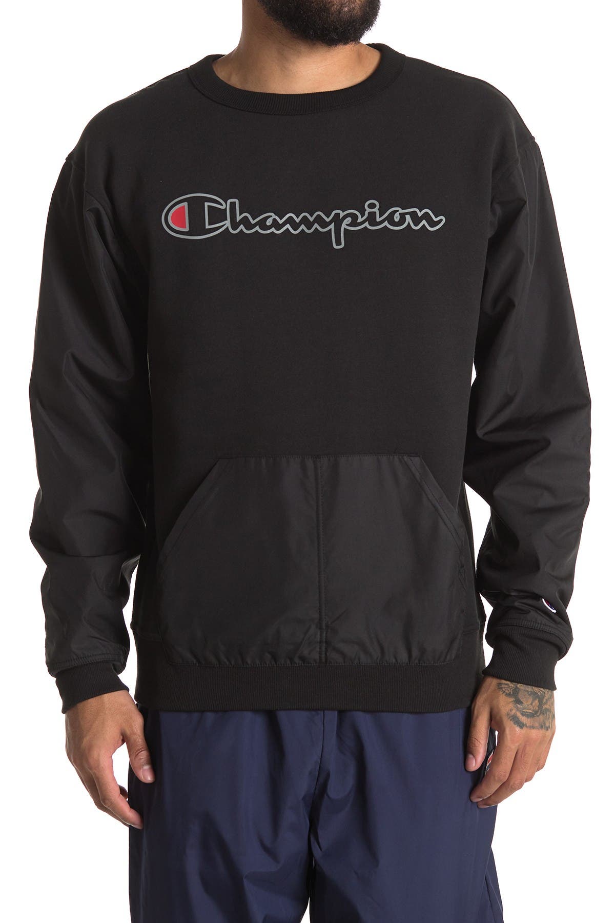 champion urban fleece crew