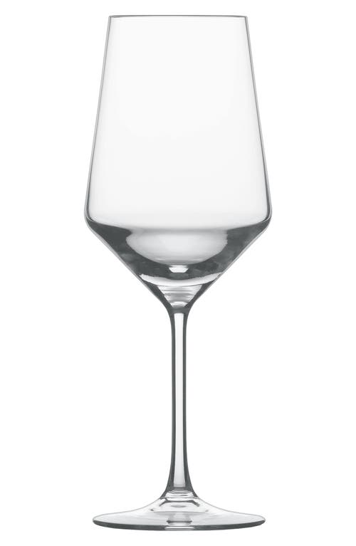 Zwiesel Glass Schott Zwiesel Pure Set of 6 Cabernet Wine Glasses in Clear at Nordstrom