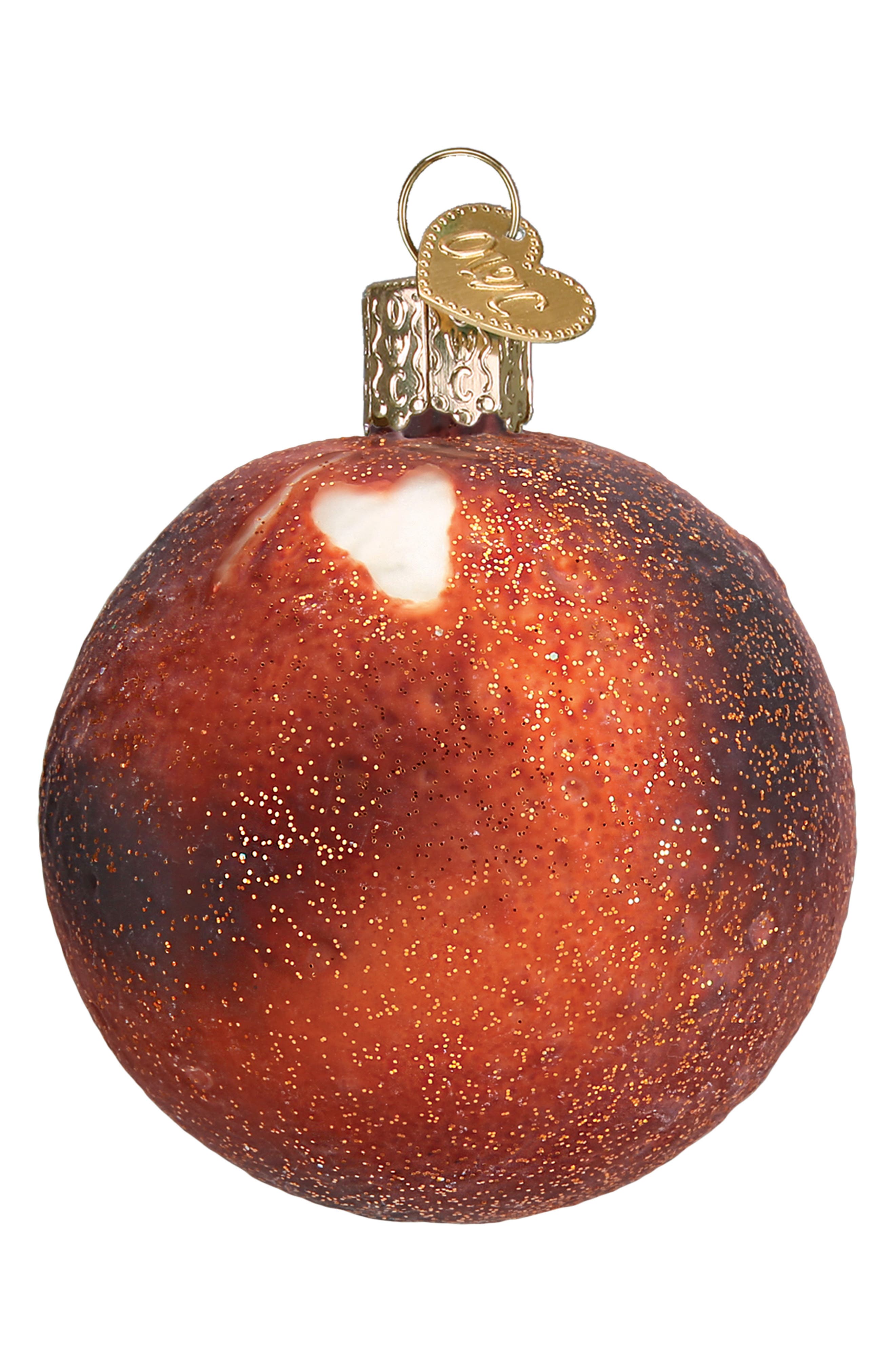 Old World Christmas Mars Ornament in Burnt Red 