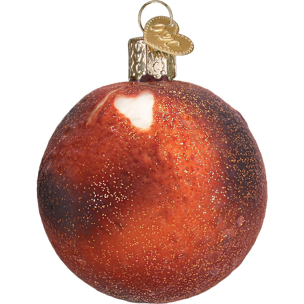 Old World Christmas Mars Ornament in Burnt Red