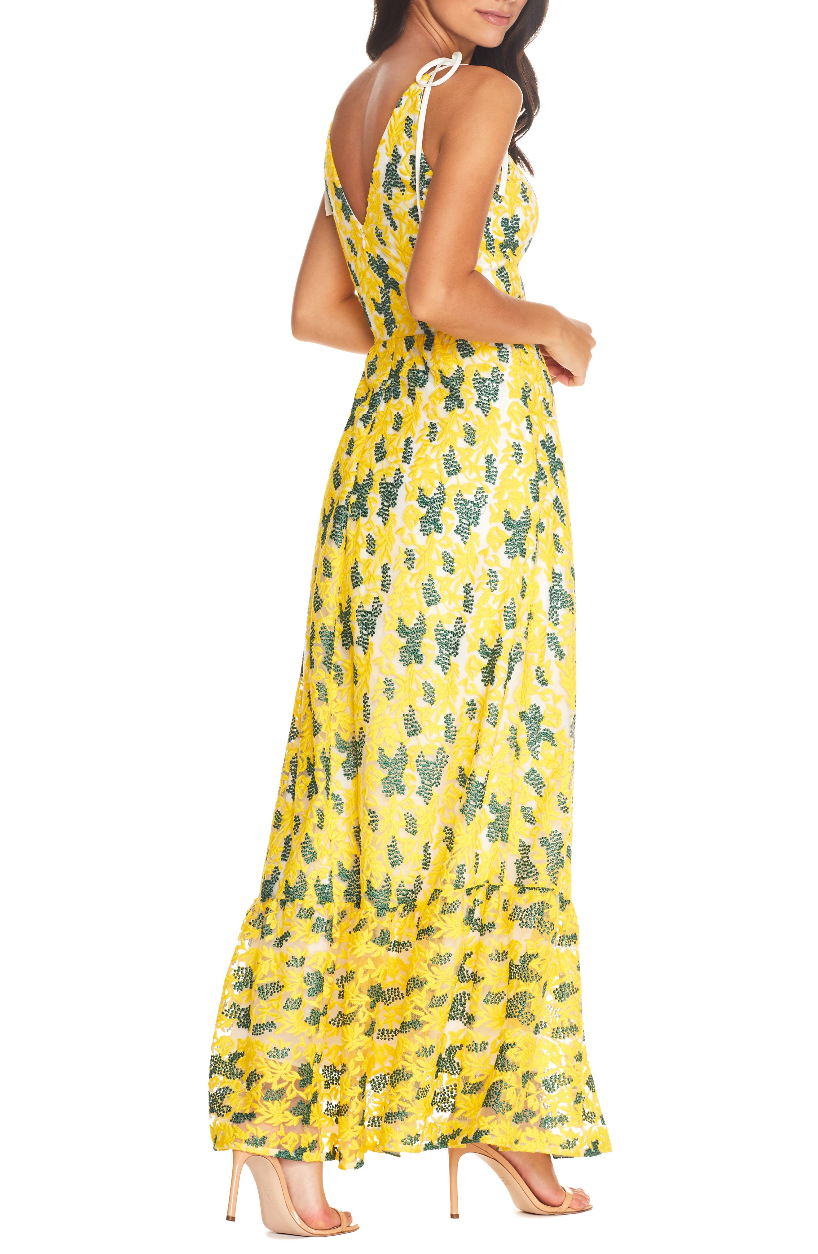 Dress the Population Sunny Embroidered 