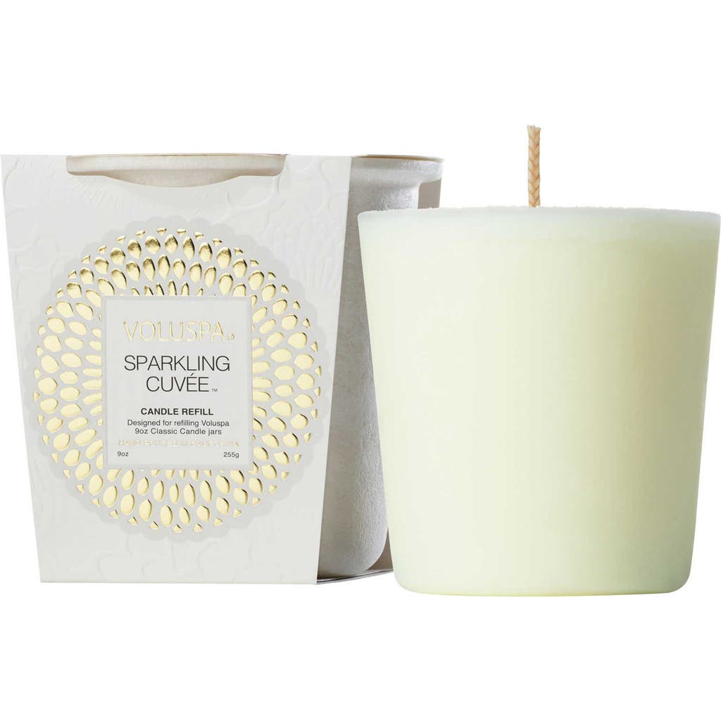 Voluspa Sparkling Cuvée Classic Candle Refill In Sparkling Cuvee