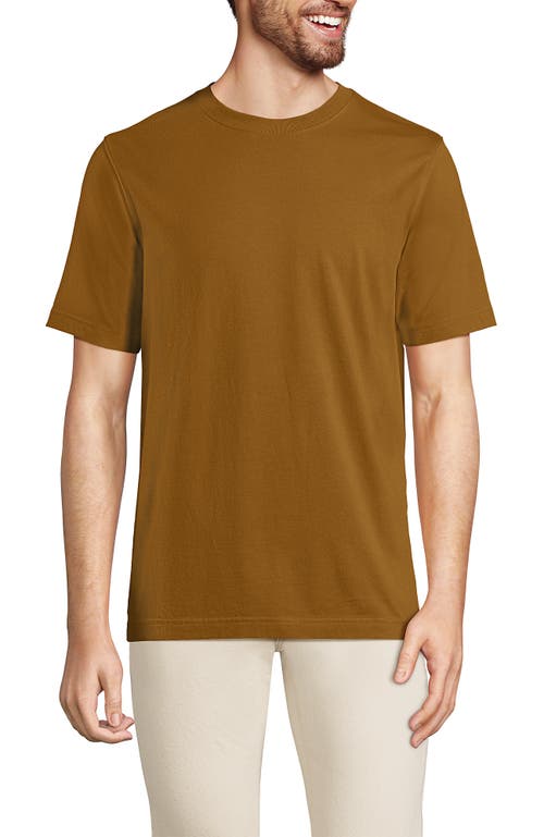 Shop Lands' End Super-t Short Sleeve T-shirt In Aged Gold