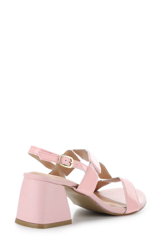 Bos. & Co. Glow Slingback Sandal In Pink Patent