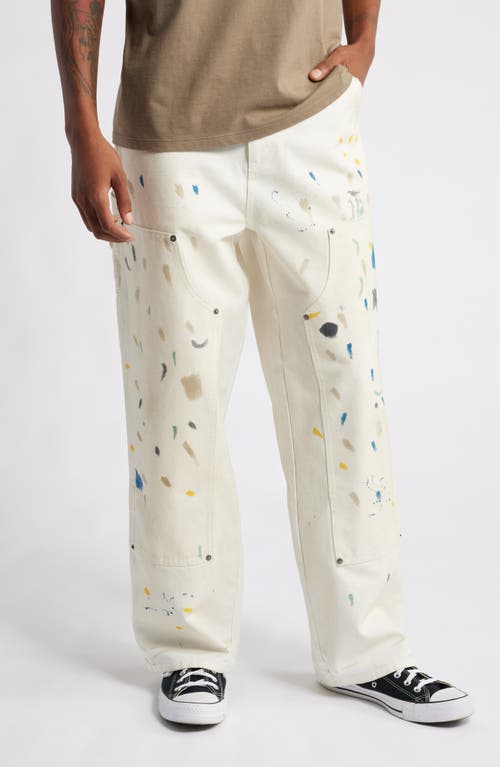 Shop Elwood Industry Painter Pants In Parchment