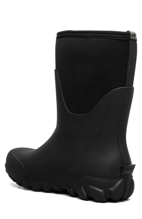 Bogs Classic Seamles Mid Waterproof Boot In Black