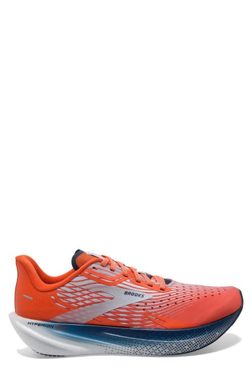 Shop Brooks Hyperion Max Running Shoe In Cherry Tomato/arctic/titan