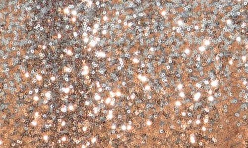 Shop Jaclyn Smith Ombré Sequin Skirt In Silver/rose Gold