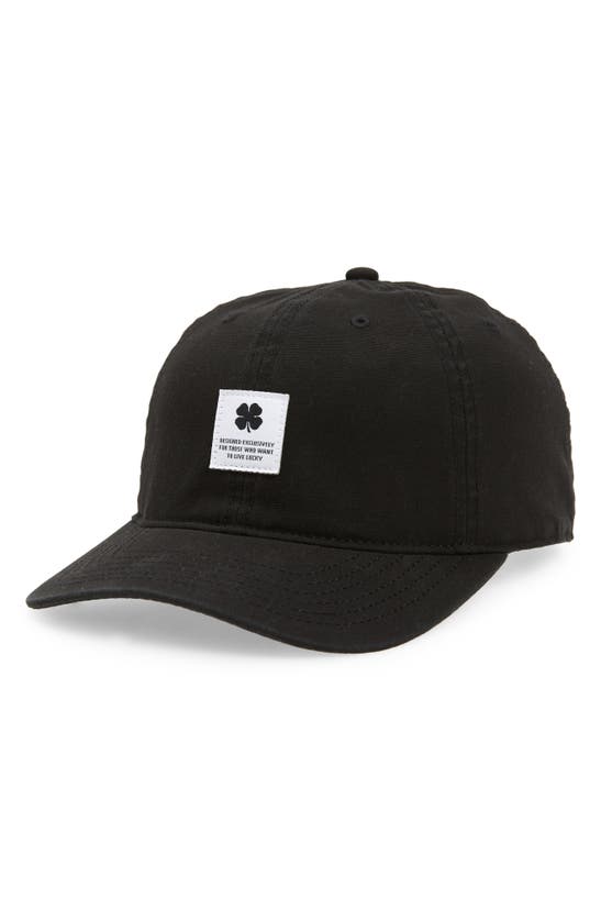 Black Clover Zuma 2 Baseball Cap In Black