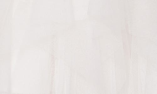 Popatu Kids' Brocade Tulle Dress In Pink/white