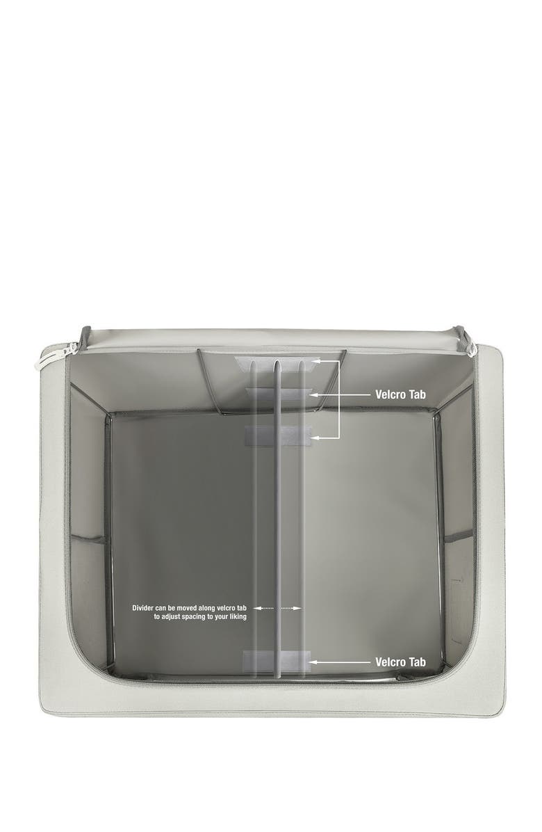 SORBUS Storage Bin Set with Divided Interior Clear Nordstromrack