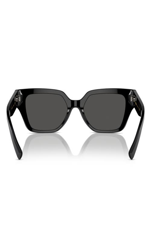 Dolce & Gabbana Dolce&gabbana 52mm Square Sunglasses In Black