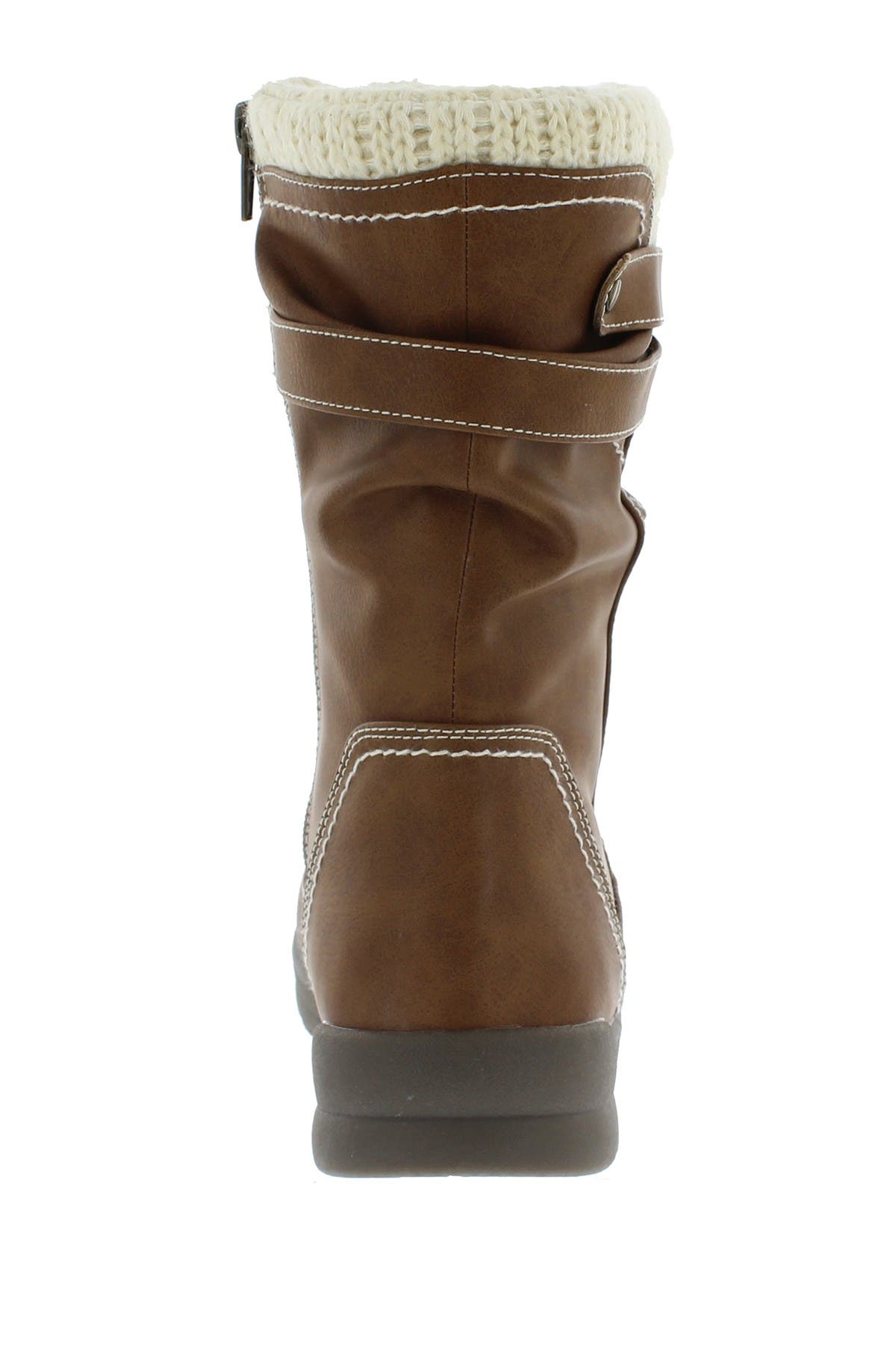 khombu boots shearling trim boot