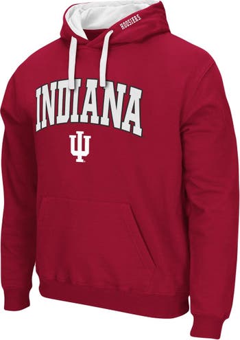 Louisville Cardinals Colosseum Big & Tall Arch & Logo 2.0 Pullover Hoodie -  Red