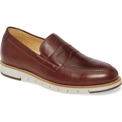 Johnston & Murphy Martell Penny Loafer- Brown