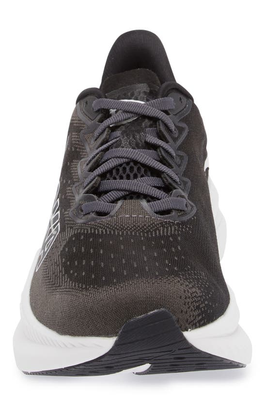 Shop Hoka Mach 6 Running Shoe In Black / White