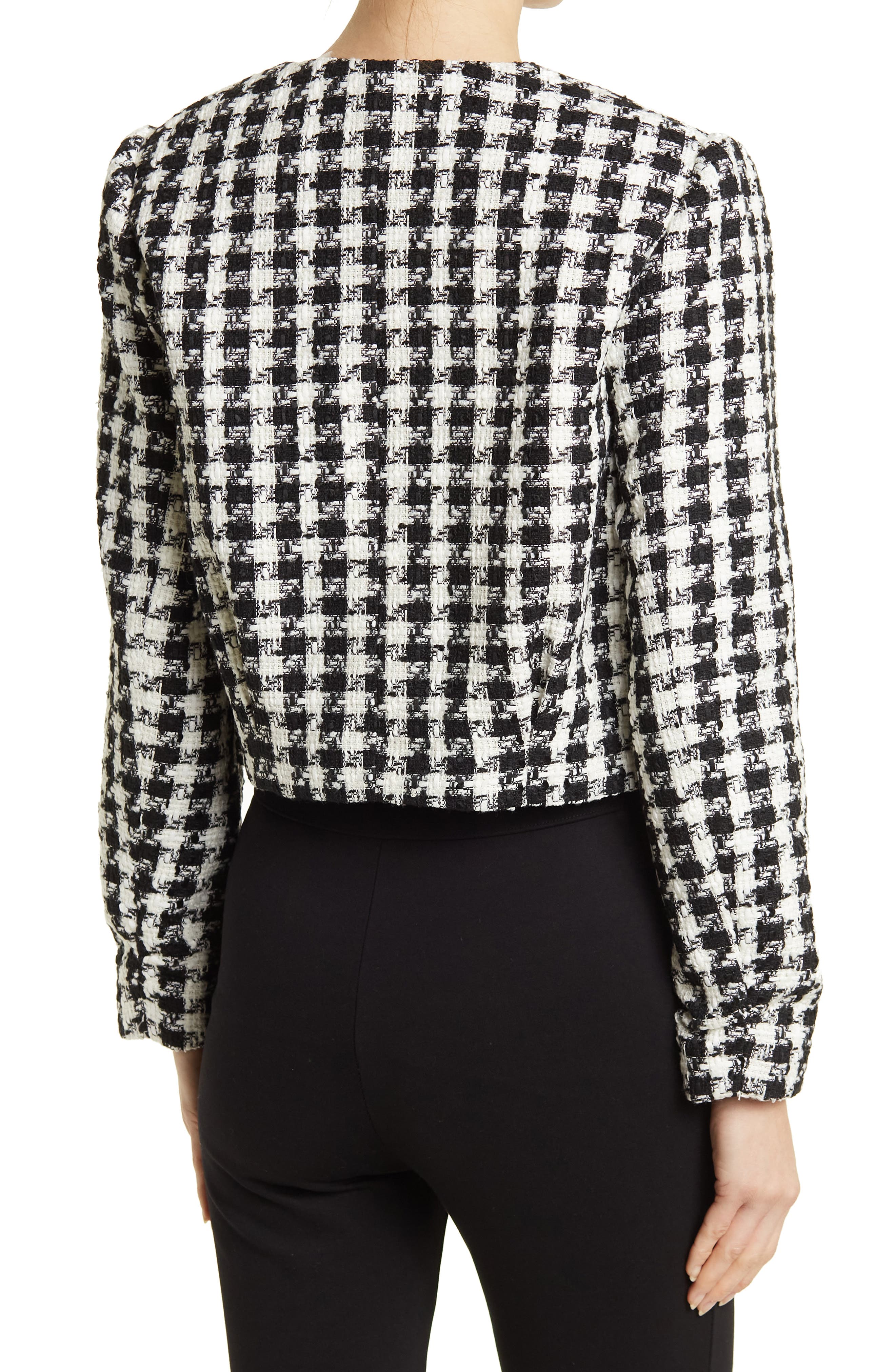 tahari houndstooth jacket