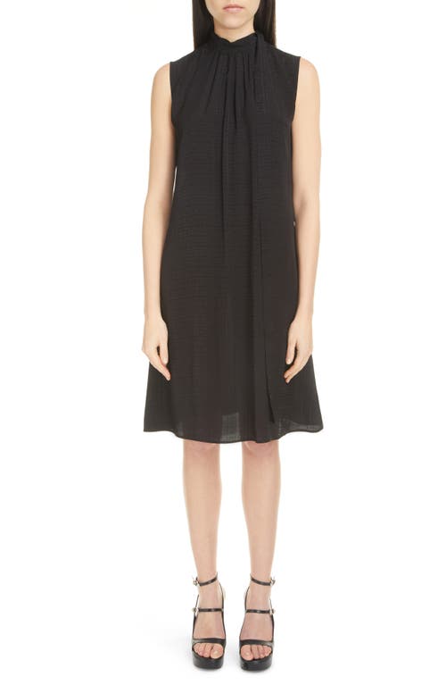 Givenchy Lavaliere 4G Jacquard Sleeveless Dress in Black at Nordstrom, Size 4 Us