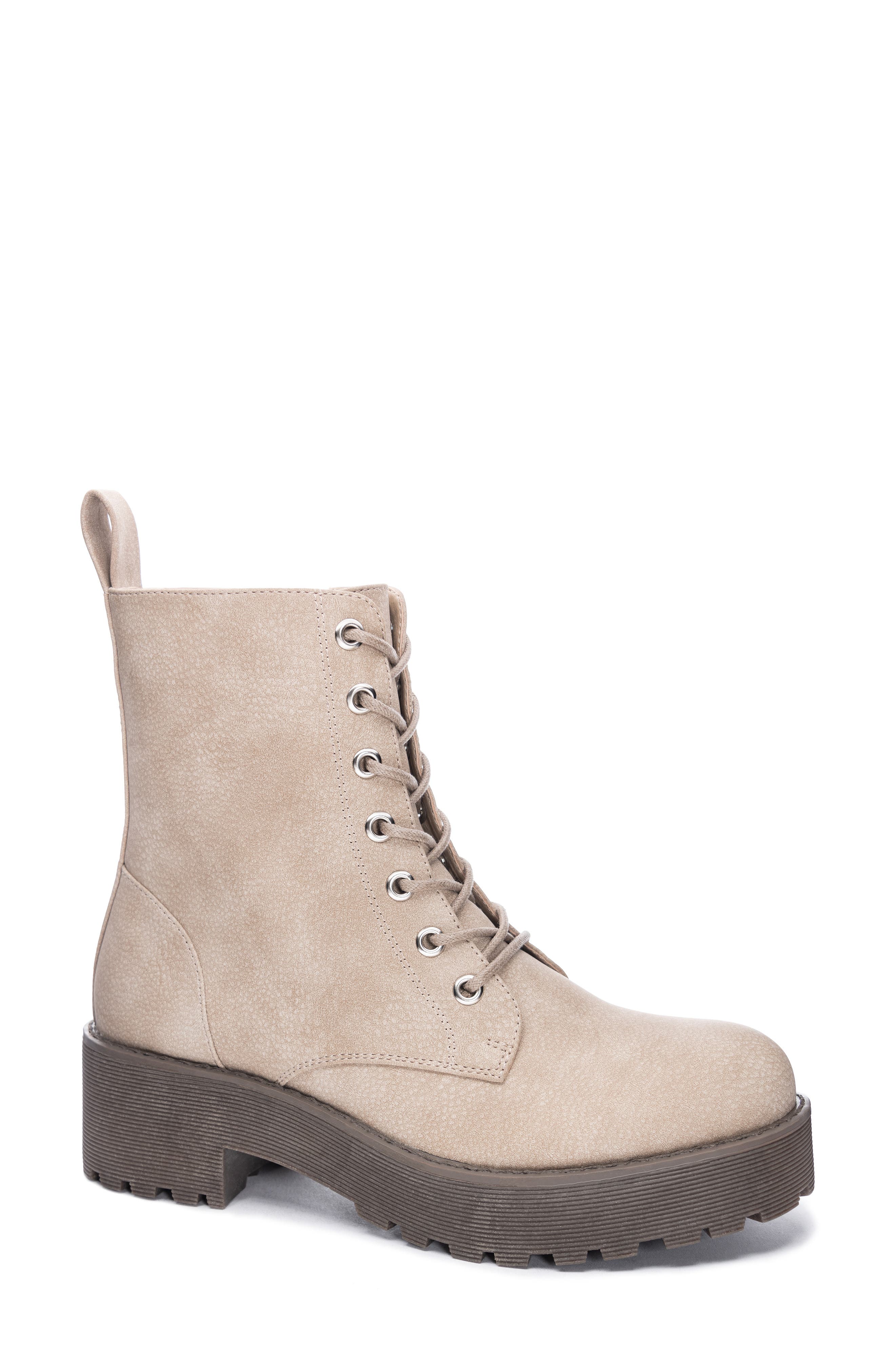 dirty laundry mazzy platform combat boot