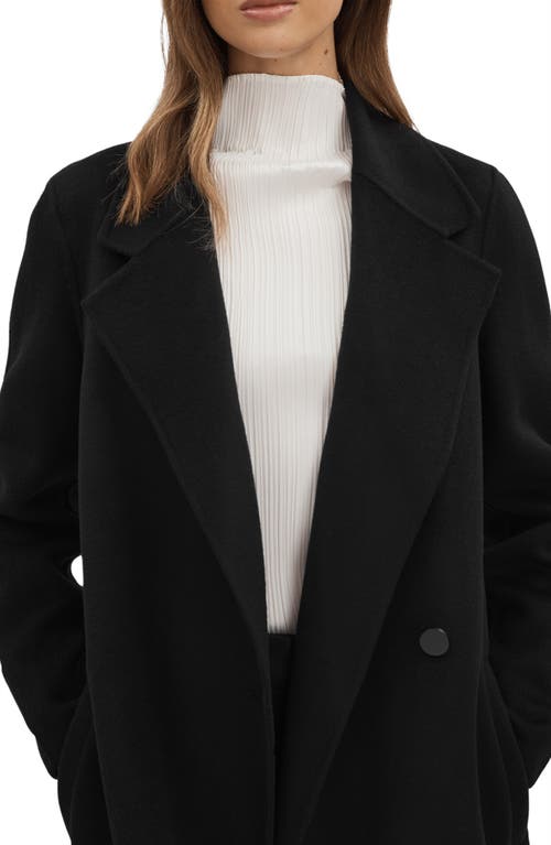 REISS REISS EMILIE BELTED WOOL BLEND COAT 