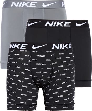 Nike Underwear ESSENTIAL MICRO BRIEF 3 PACK - Pants - black/grey