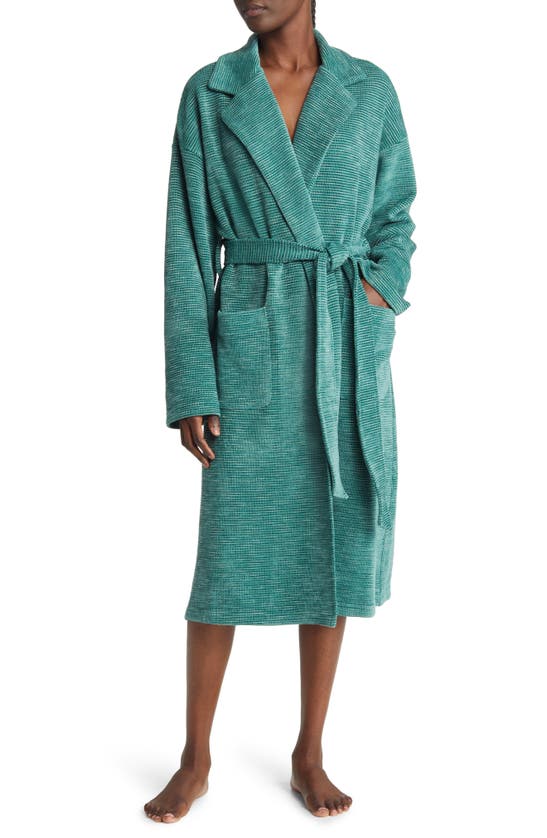 Open Edit All The Time Robe In Green Posy