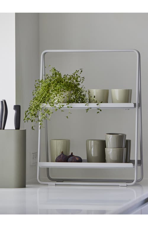 Shop Zone Denmark A-collection Small Organizer Rack In Soft Grey