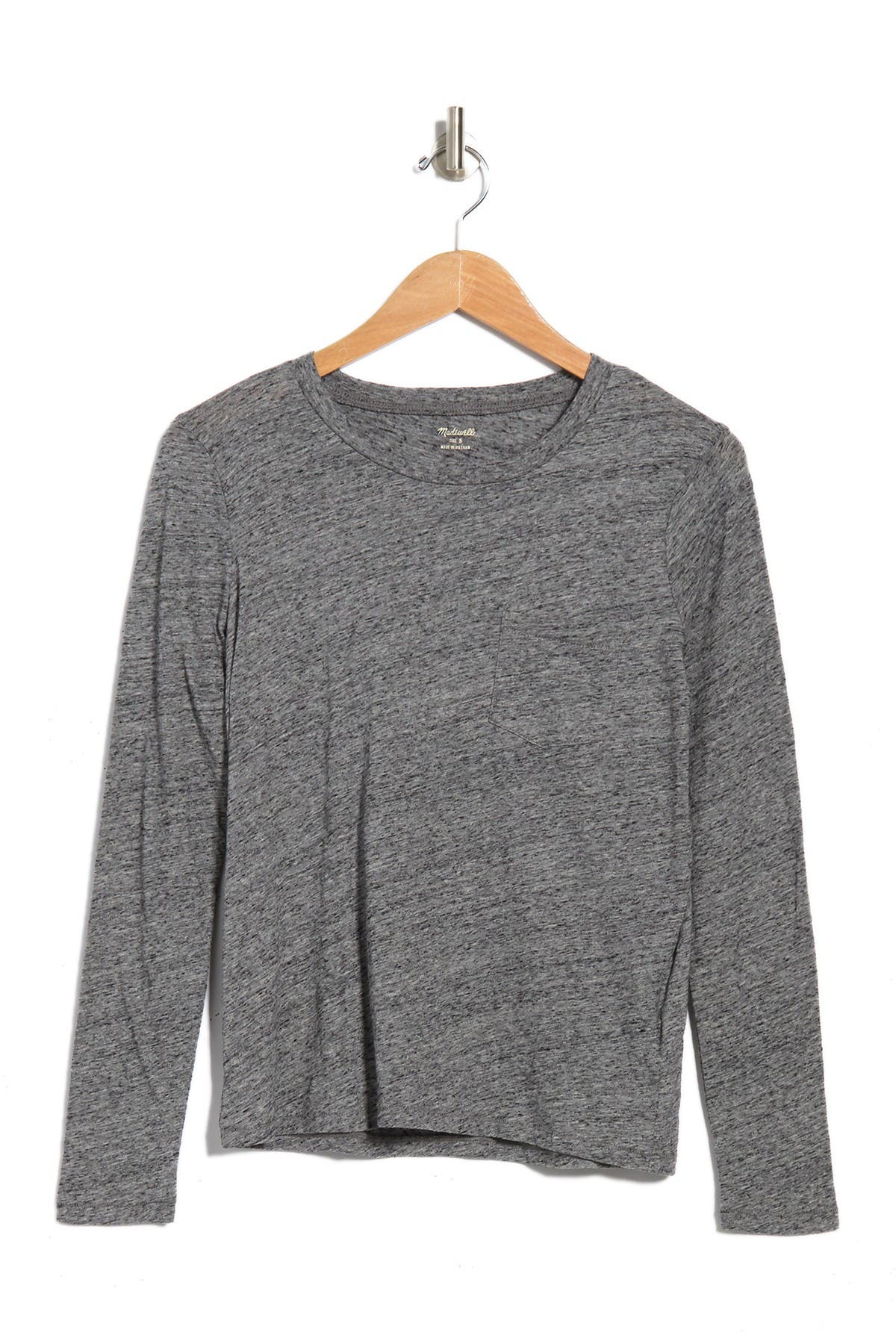 Madewell | Crew Neck Long Sleeve T-Shirt | Nordstrom Rack