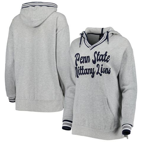 San Francisco 49ers Concepts Sport Women's Granite Knit Pullover Sweatshirt  - Cream/Charcoal