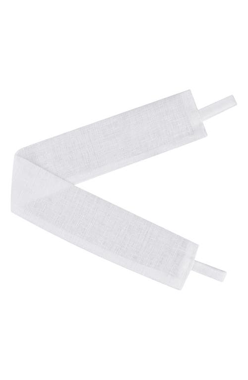 Lucky Brand Onyx Textured Sheer Set Of 2 Curtain Panels In White