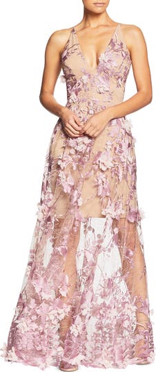 Dress the population shop sidney lace gown