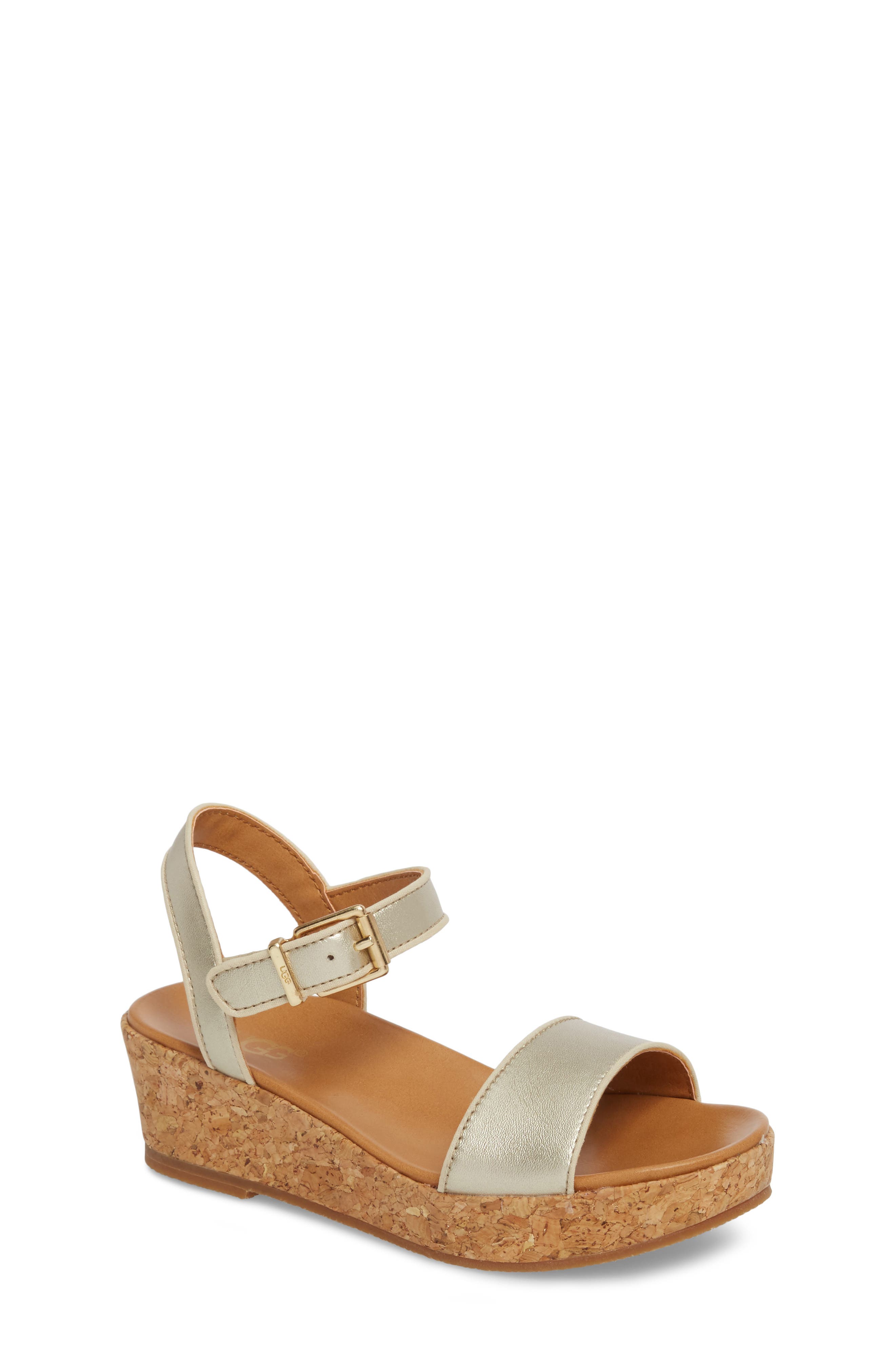 ugg cork wedge sandals