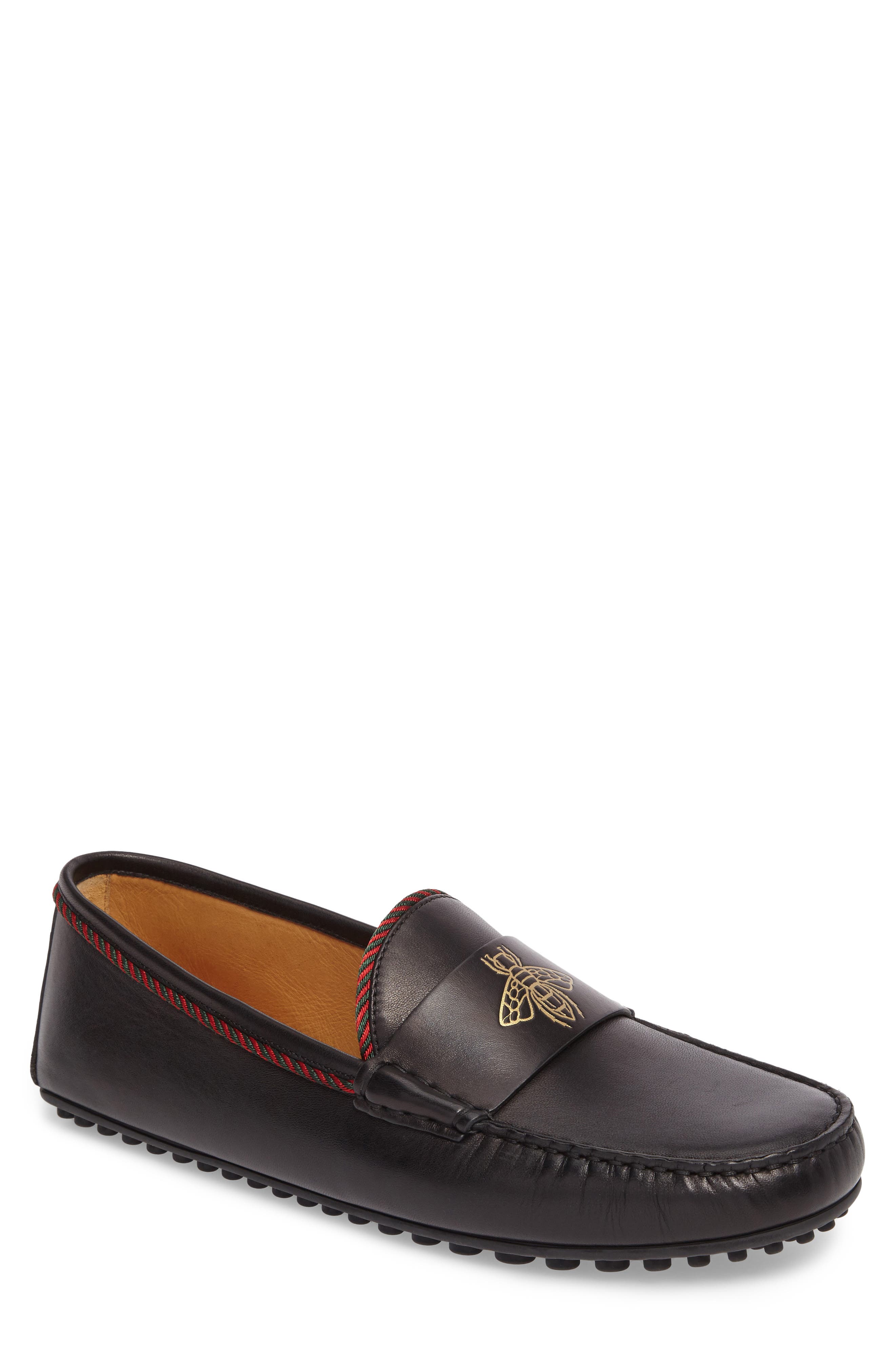 gucci bee loafers mens