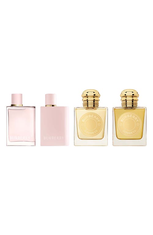 Shop Burberry Her/goddess 4-piece Fragrance Gift Set In No Color