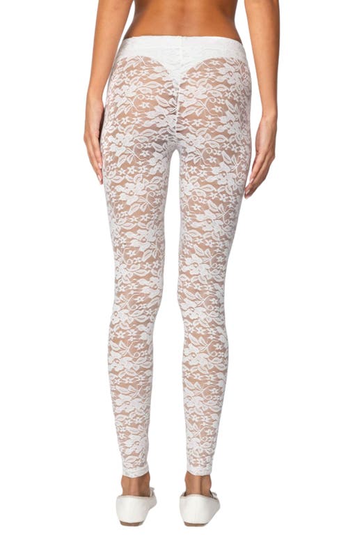 EDIKTED EDIKTED SHEER LACE LEGGINGS