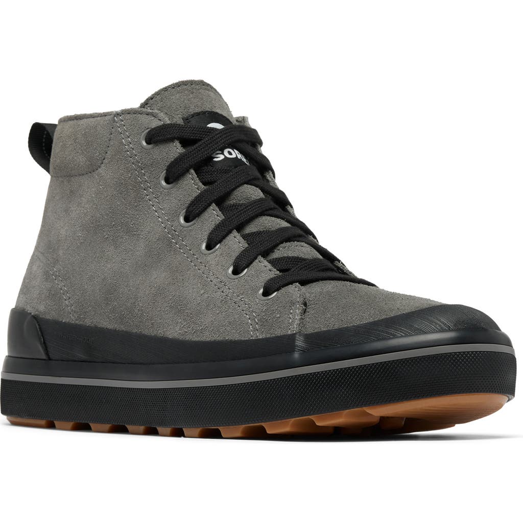 Sorel Metro™ Ii Waterproof Chukka Sneaker In Quarry/black