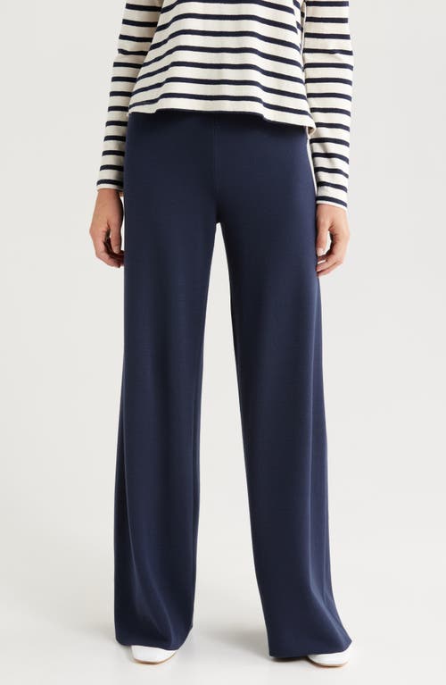 Wyeth Arlington Knit Pants In Navy