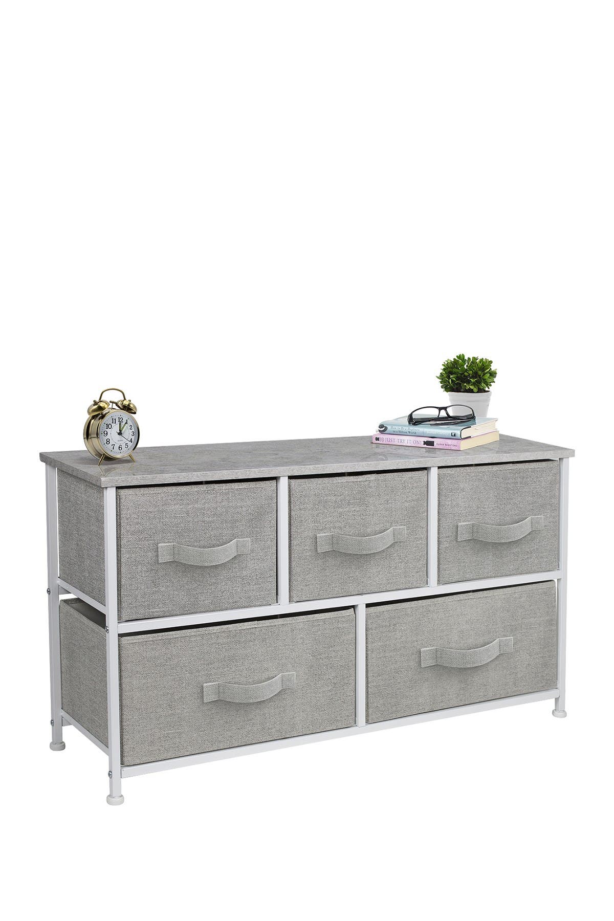 Sorbus Gray Storage Cube Dresser Nordstrom Rack