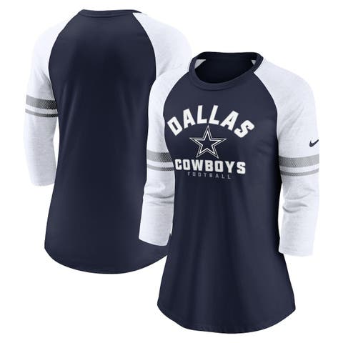 Dallas Cowboys Nike Women's Primary Logo Fashion Top - Heather Navy