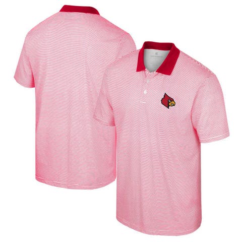 Lids Louisville Cardinals Columbia Golf Omni-Wick Set Polo - Red