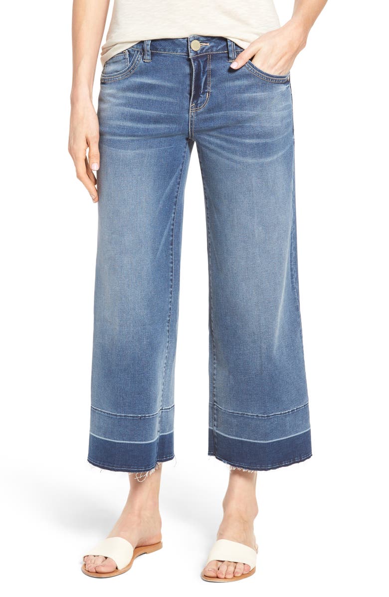 Wit & Wisdom Wide Leg Crop Jeans (Regular & Petite) (Nordstrom ...