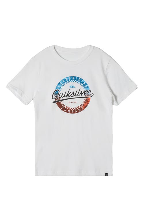 Quiksilver Kids' Iced Donut Graphic T-Shirt in White