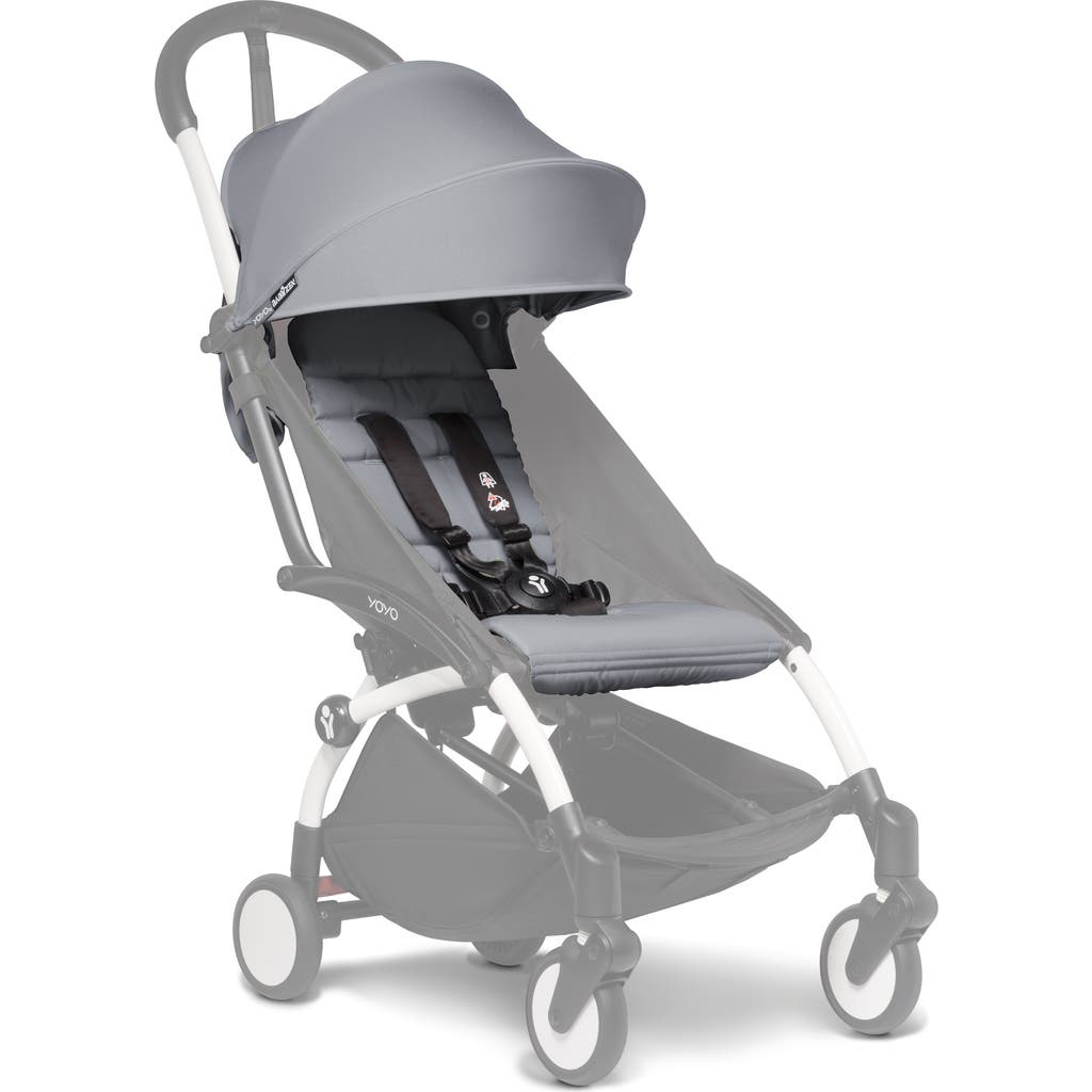 baby zen YOYO 6+ Color Pack Seat/Fabric Set for BABYZEN YOYO+ and YOYO² Stroller Frames in Stone