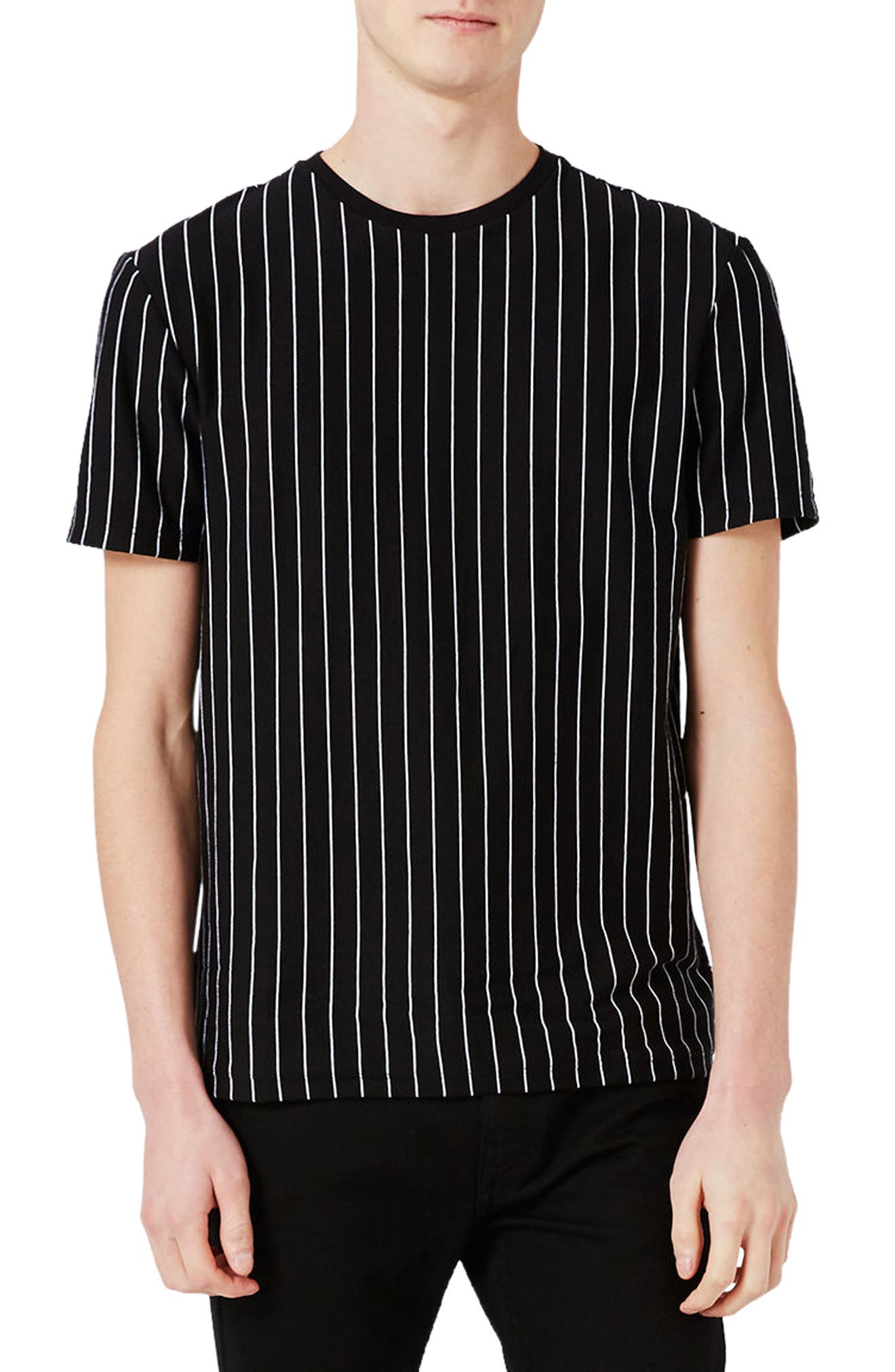 Topman Vertical Stripe TShirt Nordstrom